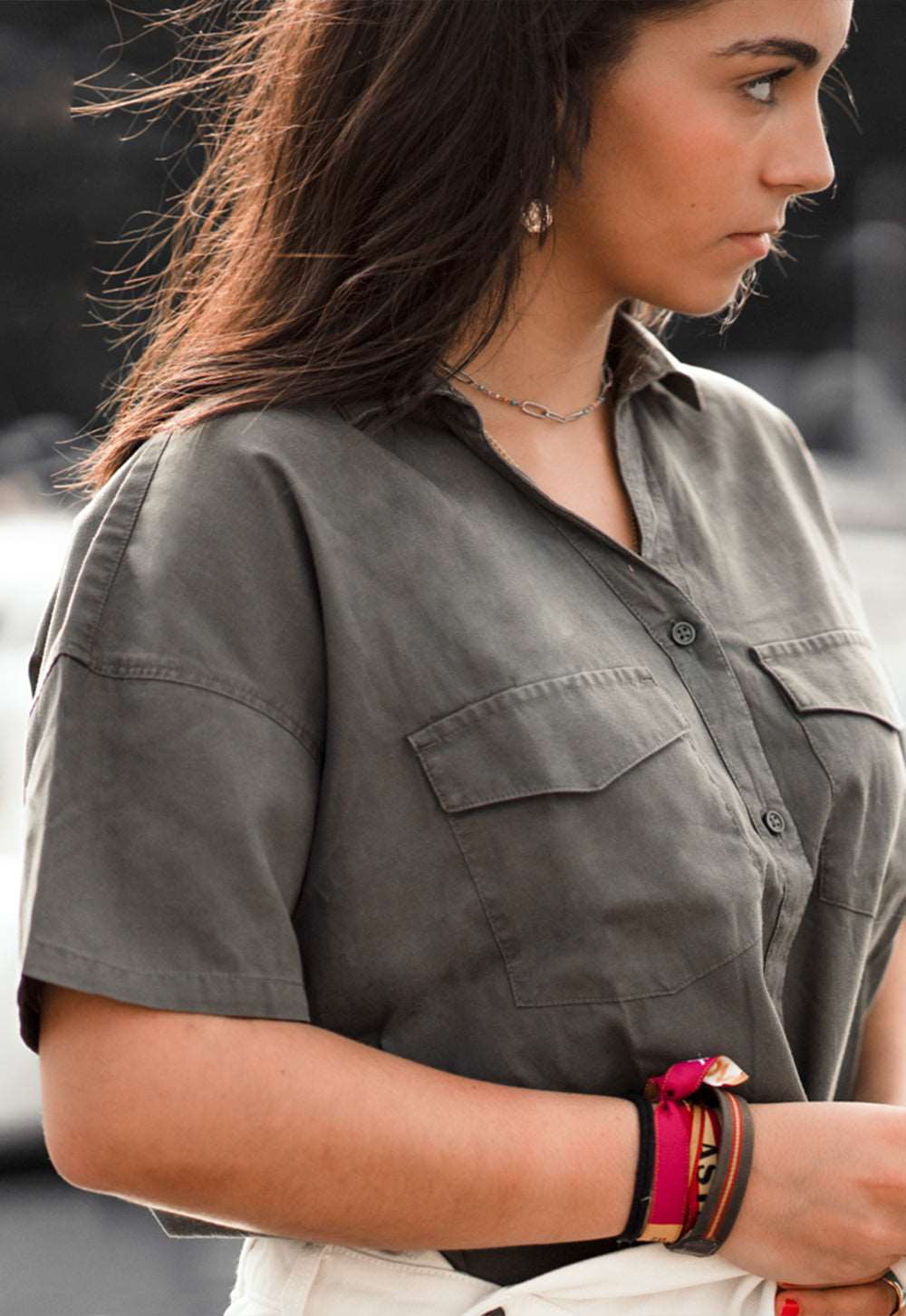 Blusa Tencel