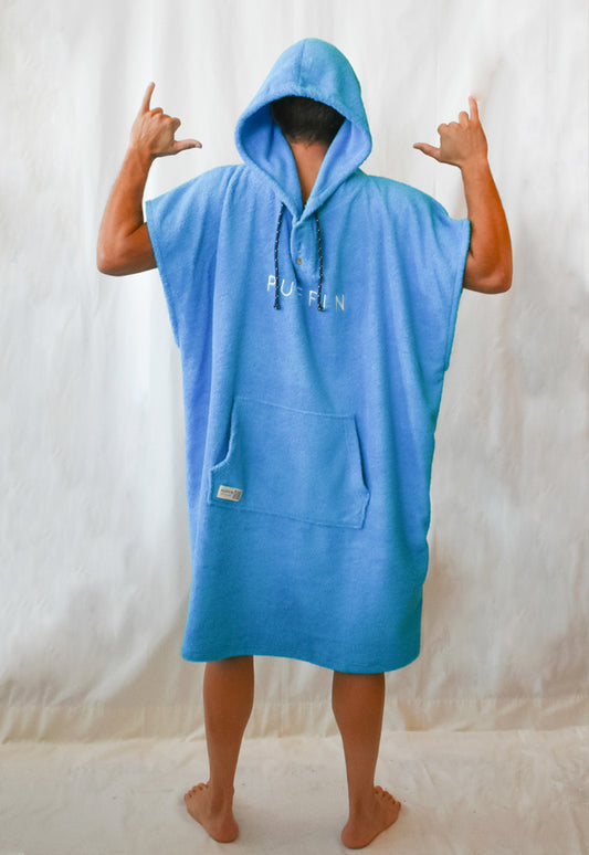Blue Poncho